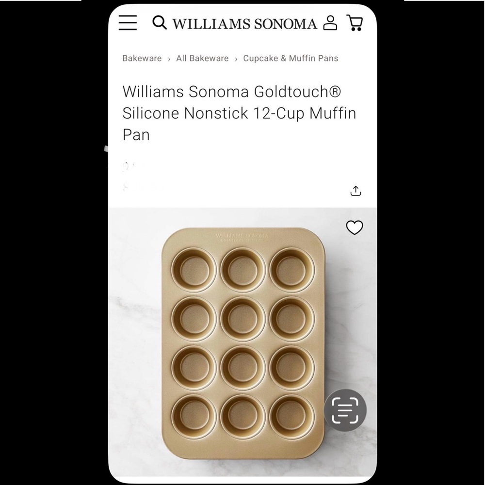 William Sonoma Mini Cheesecake Pan